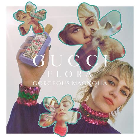 gucci perfume miley|Gucci flora gorgeous magnolia.